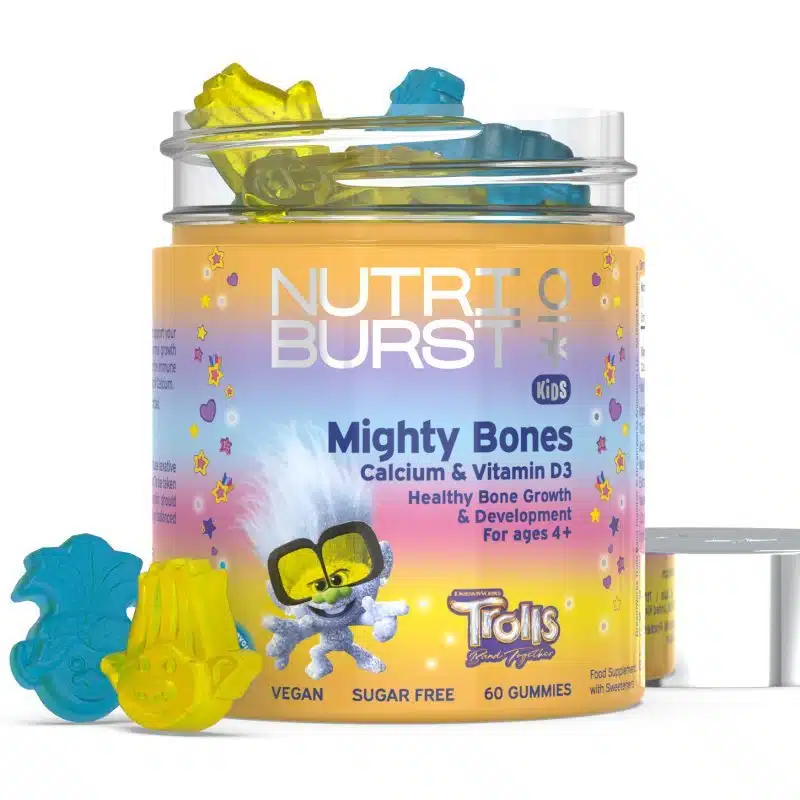 Nutriburst Kids Trolls Mighty Bones gumivitamin - 60db 1 Nutriburst Kids Trolls Mighty Bones gumivitamin - 60db