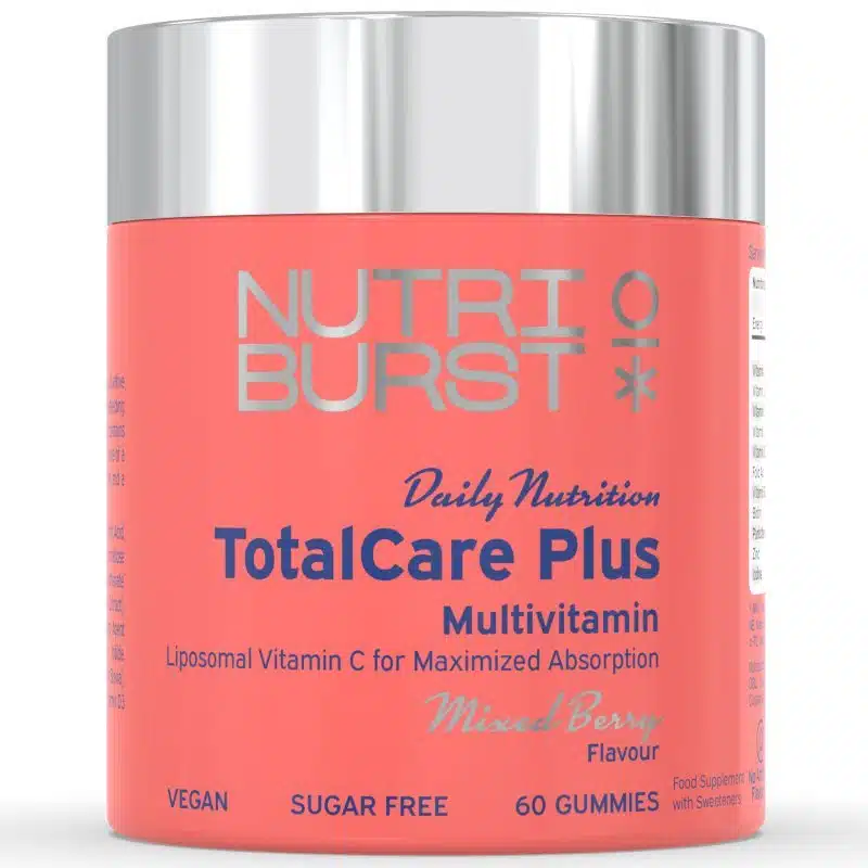 Nutriburst TotalCare Plus Multivitamin gumivitamin - 60db 1 Nutriburst TotalCare Plus Multivitamin gumivitamin - 60db