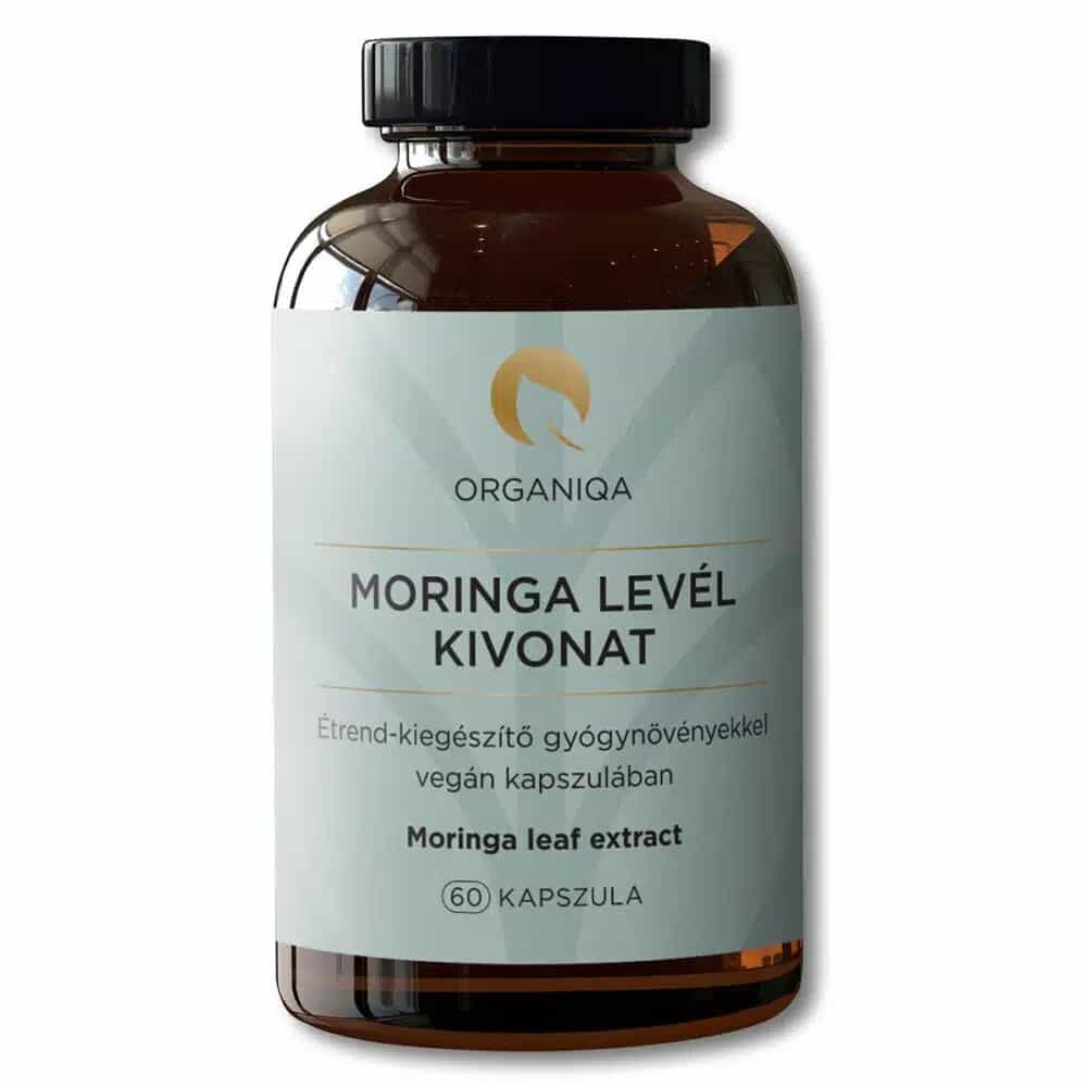 Organiqa Bio Moringa kivonat kapszula - 60db 1 Organiqa Bio Moringa kivonat kapszula - 60db