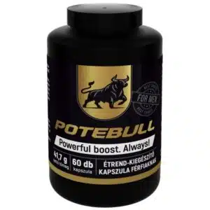 Potebull étrendkiegészítő kapszula férfiaknak - 60db