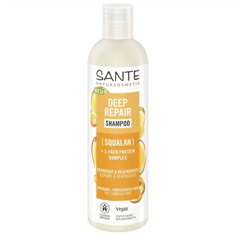 Sante Helyreállító sampon szkvalánnal és fehérjekomplex-szel - 250ml 1 Sante Helyreállító sampon szkvalánnal és fehérjekomplex-szel - 250ml