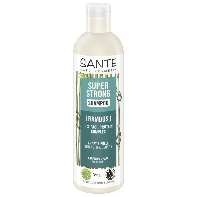 Sante Super strong sampon bambusszal és fehérje komplex-szel - 250ml 1 Sante Super strong sampon bambusszal és fehérje komplex-szel - 250ml