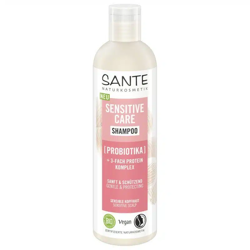 Sante Szenzitív ápoló sampon probiotikumokkal és fehérje komplex-szel - 250ml 1 Sante Szenzitív ápoló sampon probiotikumokkal és fehérje komplexszel - 250ml