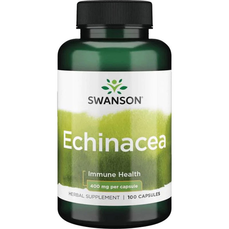 Swanson Bíbor kasvirág - Echinacea kapszula - 100db 1 Swanson Bíbor kasvirág - Echinacea kapszula - 100db