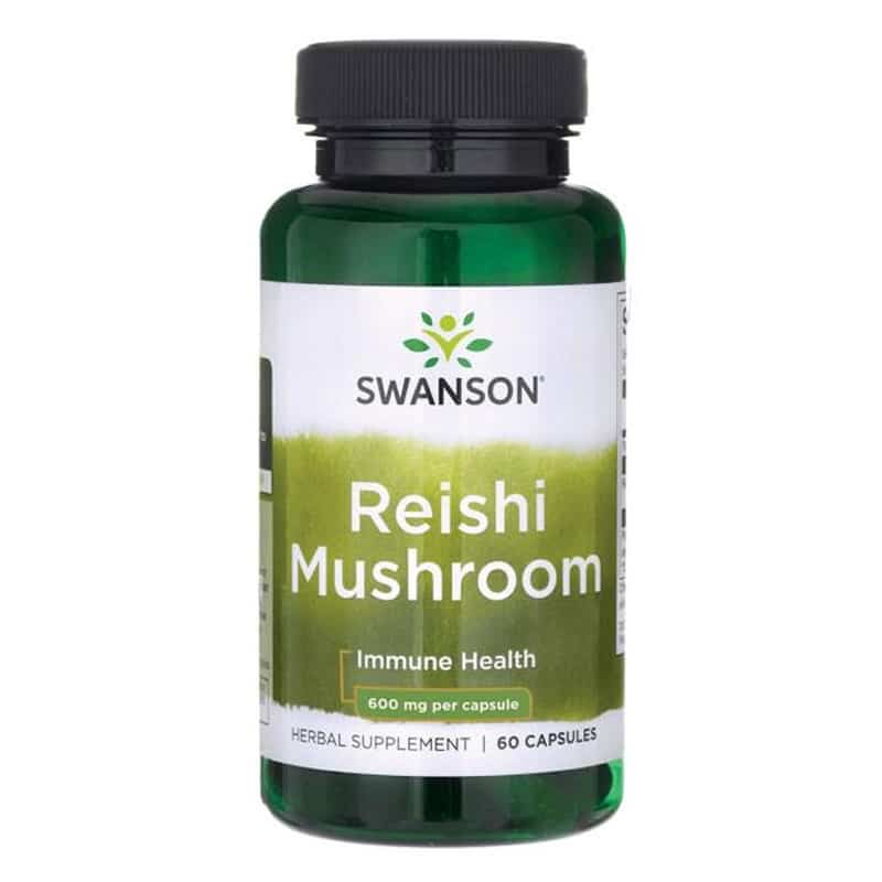 Swanson Reishi (Ganoderma) gomba kapszula - 60db 1 Swanson Reishi (Ganoderma) gomba kapszula - 60db