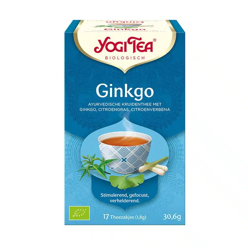 Yogi Bio Ginkgo tea - 17 filter/doboz 1 Yogi Bio Ginkgo tea - 17 filter/doboz