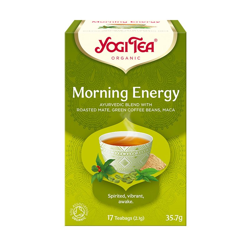 Yogi Bio Reggeli Energia tea - 17 filter/doboz 1 Yogi Bio Reggeli Energia tea - 17 filter/doboz