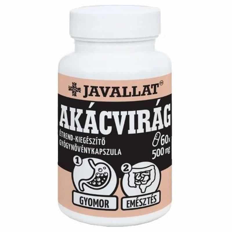 Javallat Akácvirág kapszula - 60db 1 Javallat Akácvirág