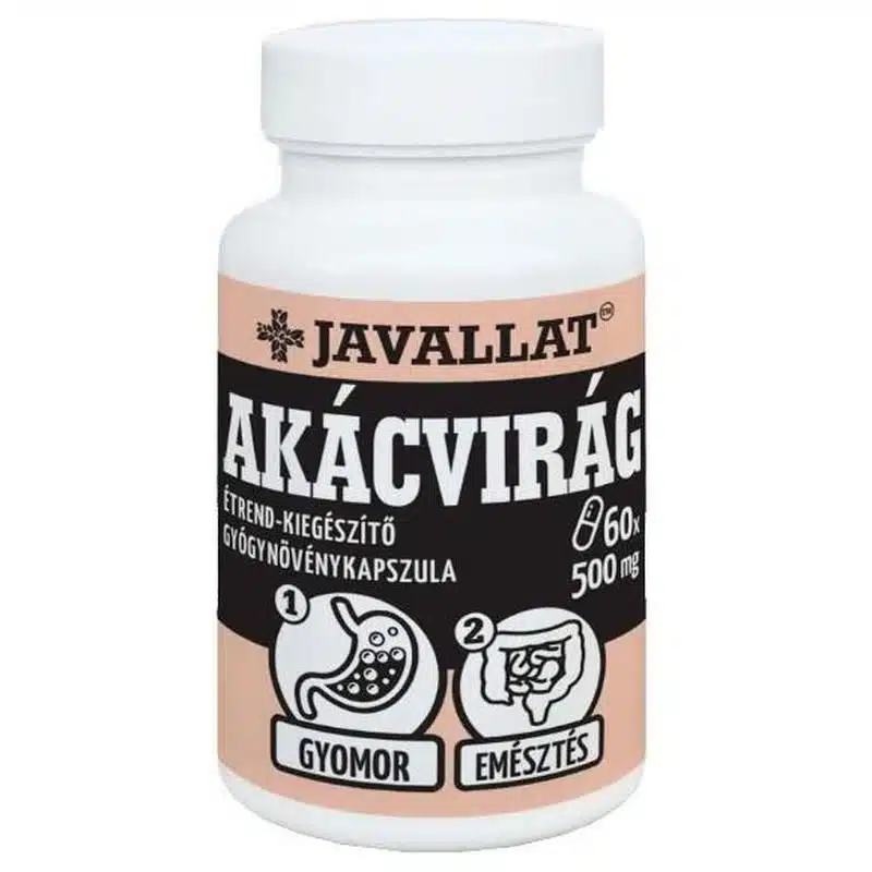 Javallat Akácvirág kapszula - 60db 1 Javallat Akácvirág