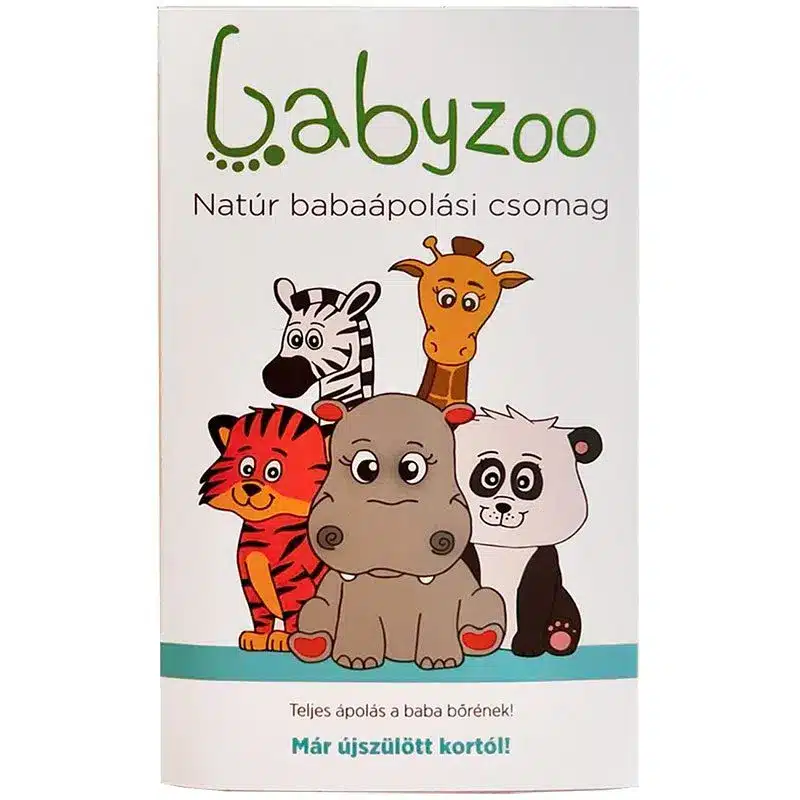 Babyzoo Natúr babaápolási csomag 1 Babyzoo Natúr babaápolási csomag