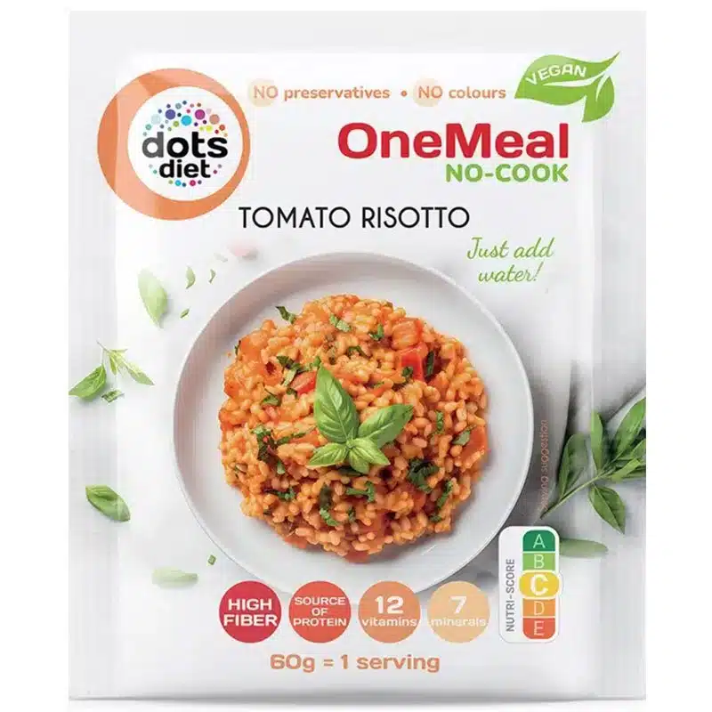 DotsDiet Diétás Rostdús Paradicsomos Risotto - 60g 1 DotsDiet Diétás Rostdús Paradicsomos Risotto - 60g