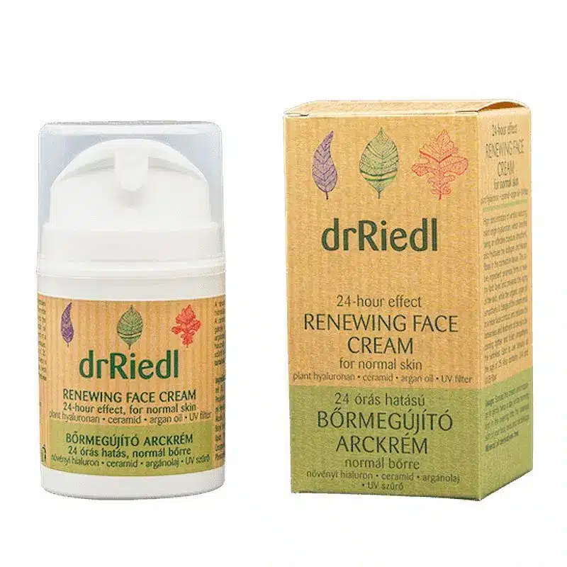 drRiedl 24 órás Hatású Bőrmegújító arckrém normál bőrre - 50ml 1 drRiedl 24 órás Hatású Bőrmegújító