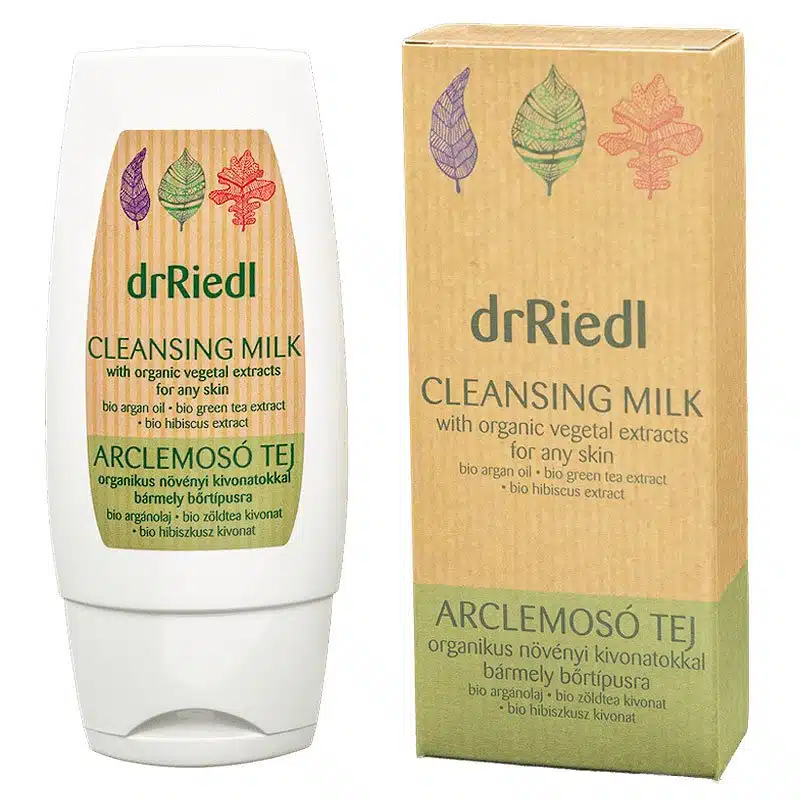 drRiedl Arclemosó tej Organikus növényi kivonatokkal - 100ml 1 drRiedl Arclemosó