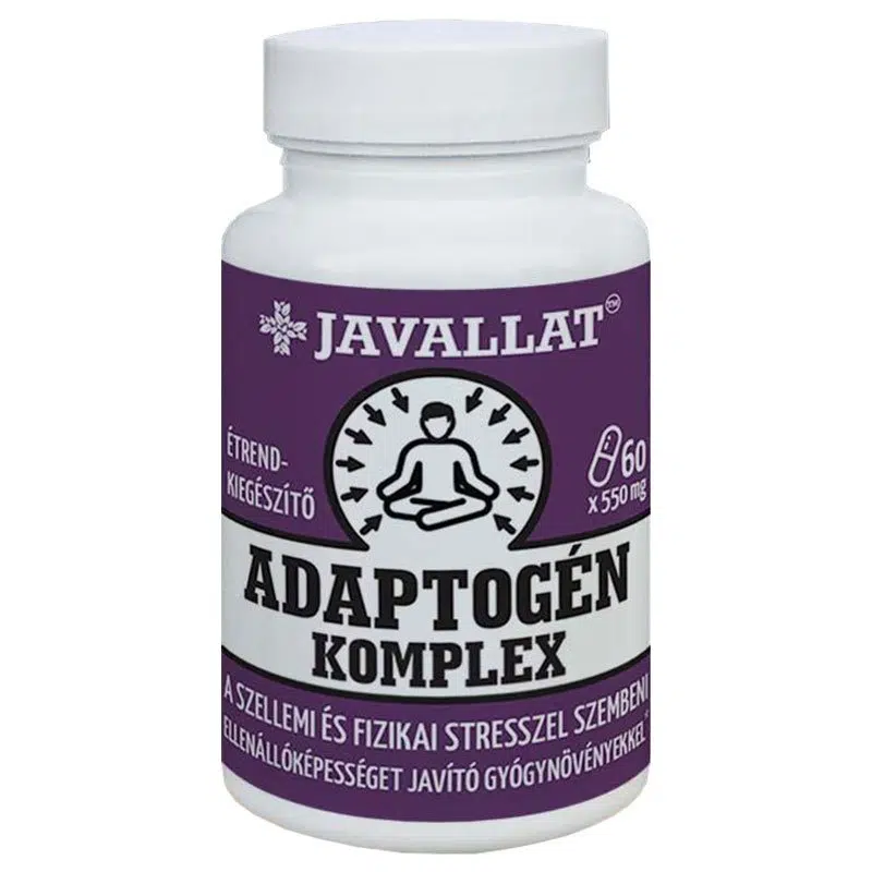 Javallat Adaptogén komplex kapszula - 60db 1 Javallat Adaptogén komplex