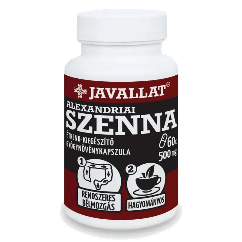 Javallat Alexandriai Szenna kapszula - 60db 1 Javallat Alexandriai Szenna