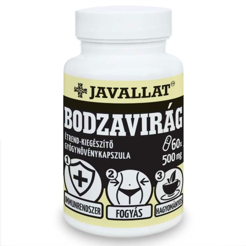 Javallat Bodzavirág kapszula - 60db 1 Javallat Bodzavirág
