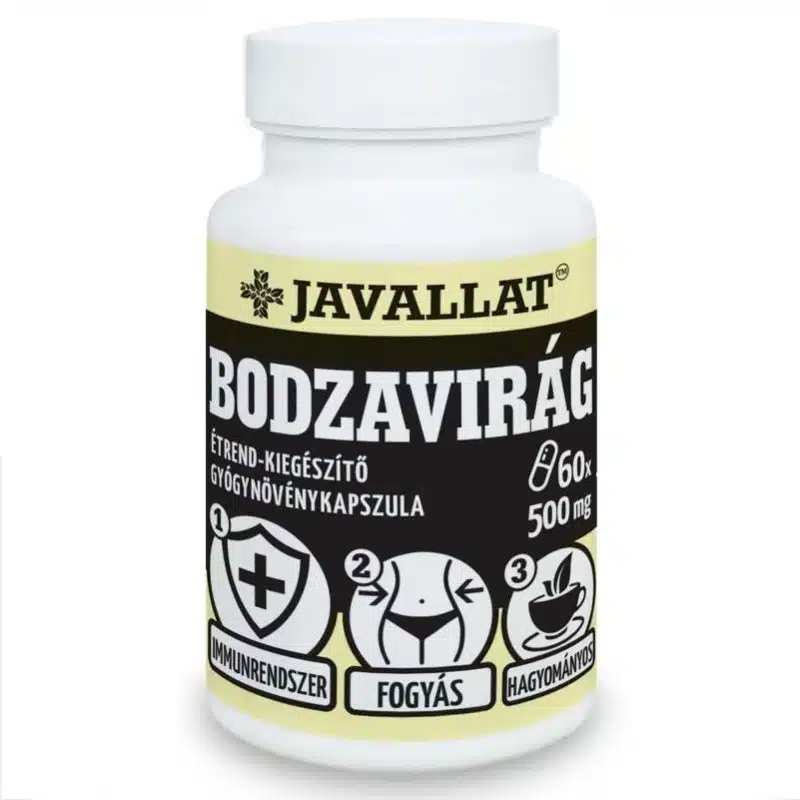 Javallat Bodzavirág kapszula - 60db 1 Javallat Bodzavirág