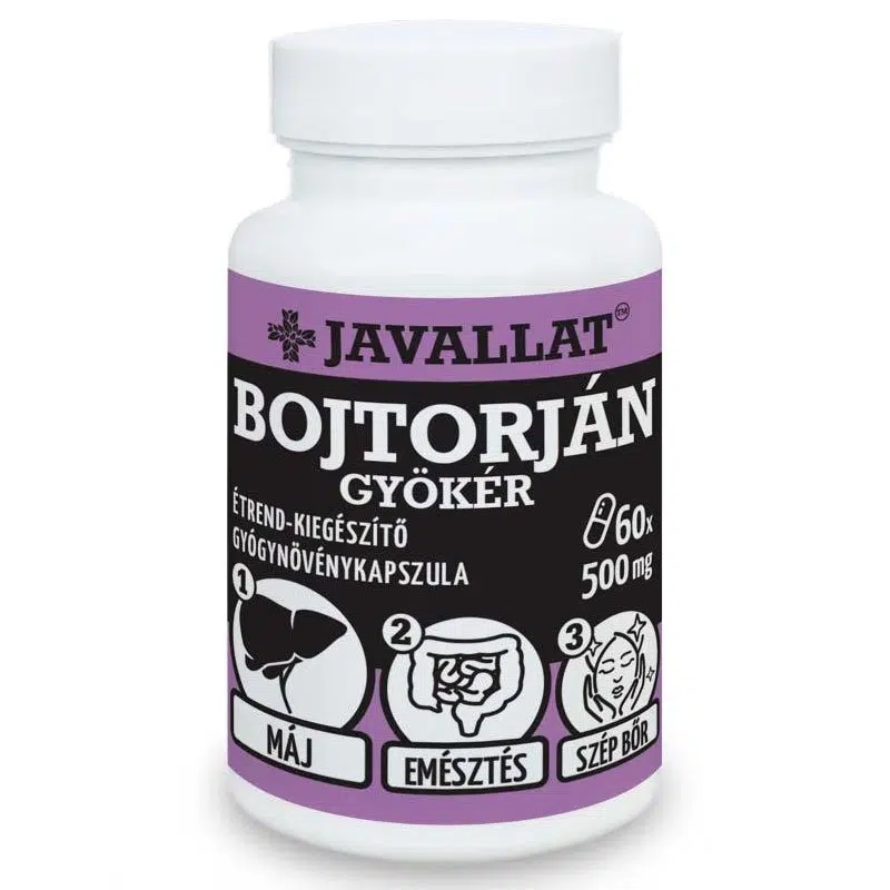 Javallat Bojtorjángyökér kapszula - 60db 1 Javallat Bojtorjángyökér