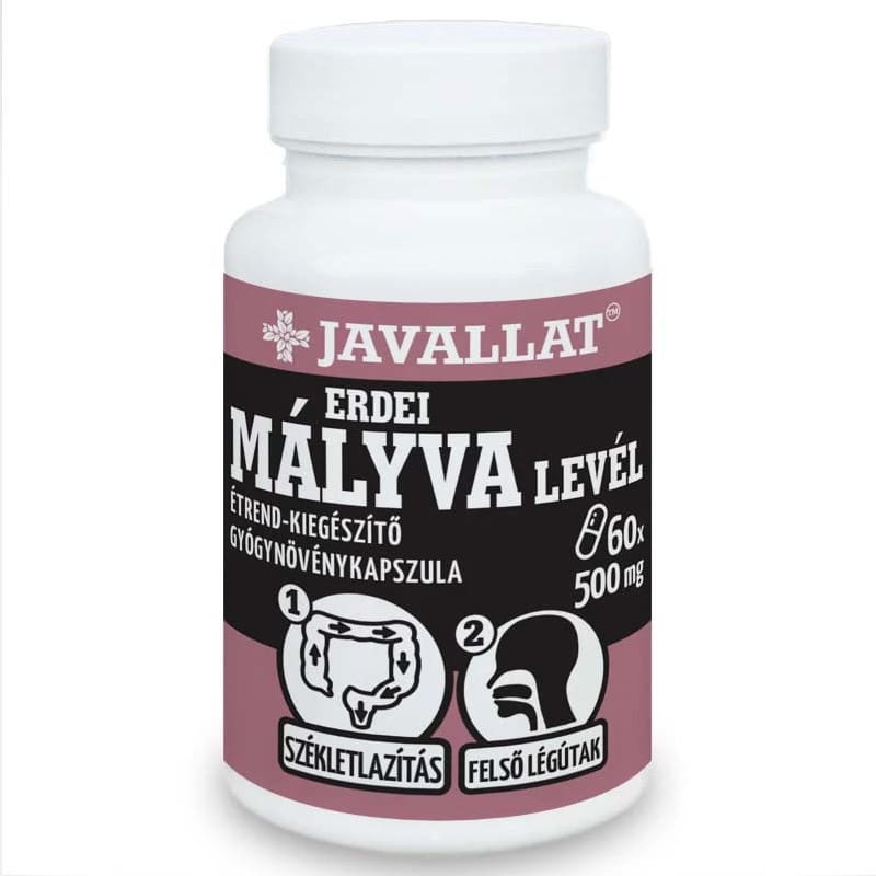 Javallat Erdei mályva levél kapszula - 60db 1 Javallat Erdei mályva