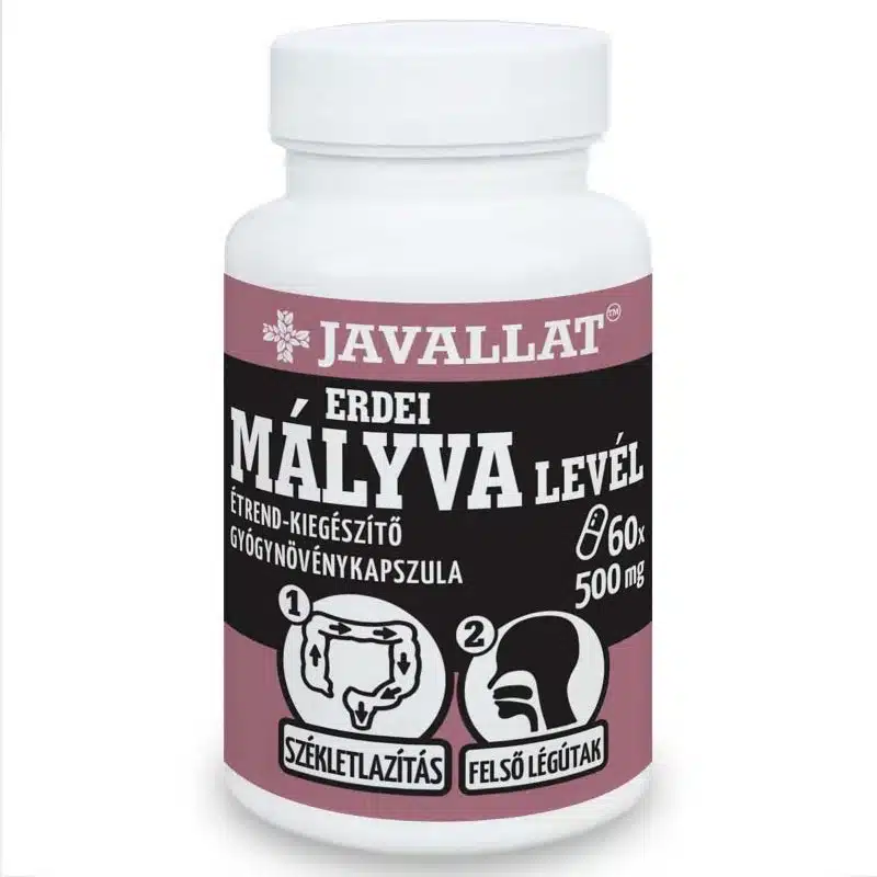 Javallat Erdei mályva levél kapszula - 60db 1 Javallat Erdei mályva