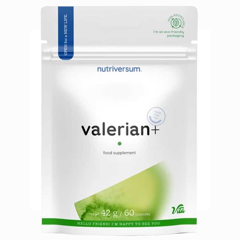 Nutriversum VITA Valerian+ kapszula - 60db 1 Nutriversum VITA Valerian+