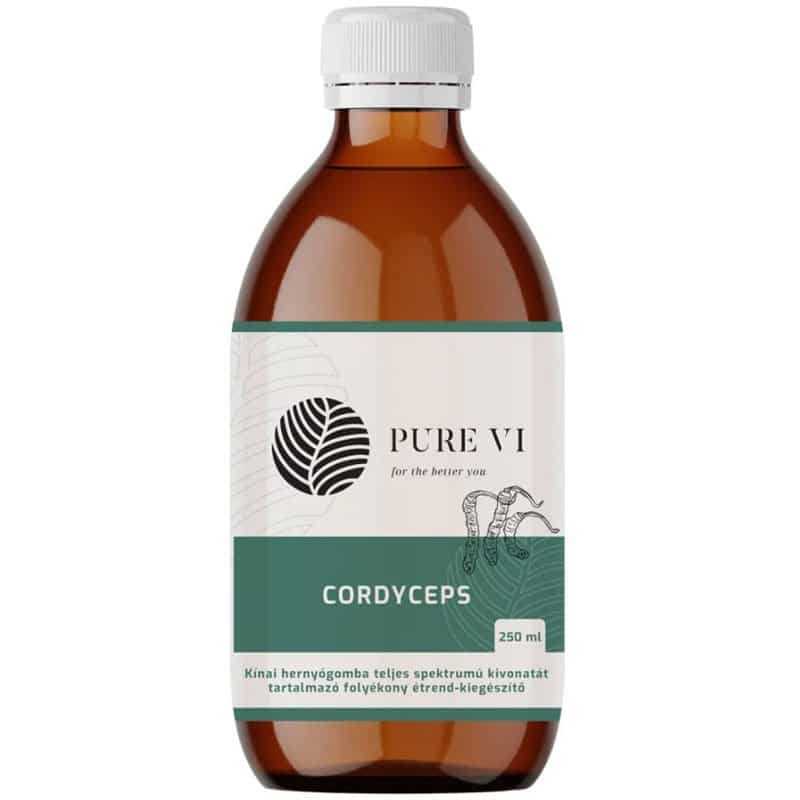 Pure Vi Cordyceps Kínai hernyógomba kivonat - 250ml 1 Pure Vi Cordyceps Kínai hernyógomba kivonat - 250ml