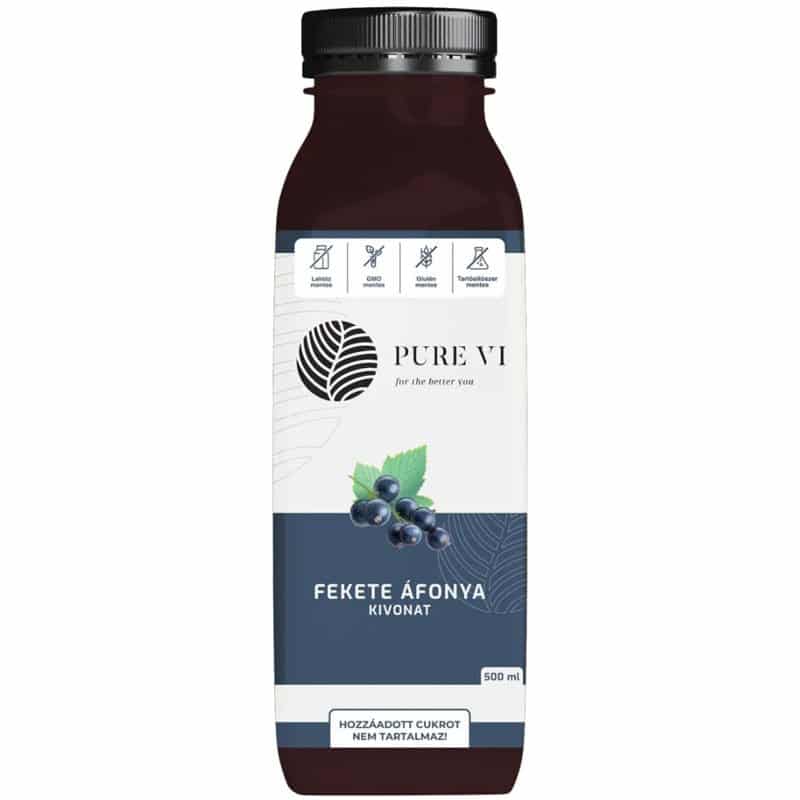 Pure Vi Feketeáfonya-kivonat - 500ml 1 Pure Vi Feketeáfonya-kivonat - 500ml