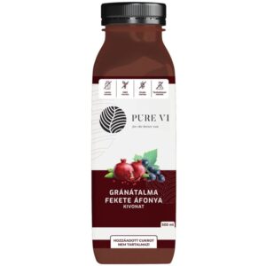 Pure Vi Gránátalma-Feketeáfonya-kivonat - 500ml