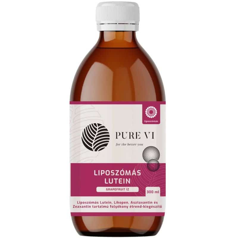 Pure Vi Liposzómás Lutein - grapefruit íz - 300ml 1 Pure Vi Liposzómás Lutein - grapefruit íz - 300ml