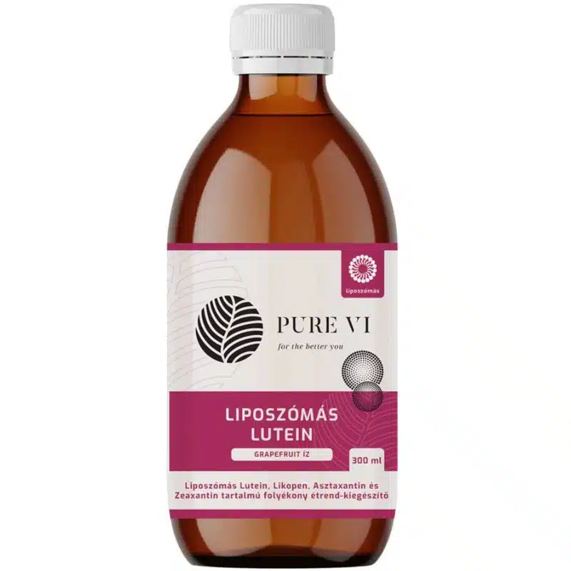 Pure Vi Liposzómás Lutein - grapefruit íz - 300ml 1 Pure Vi Liposzómás Lutein - grapefruit íz - 300ml