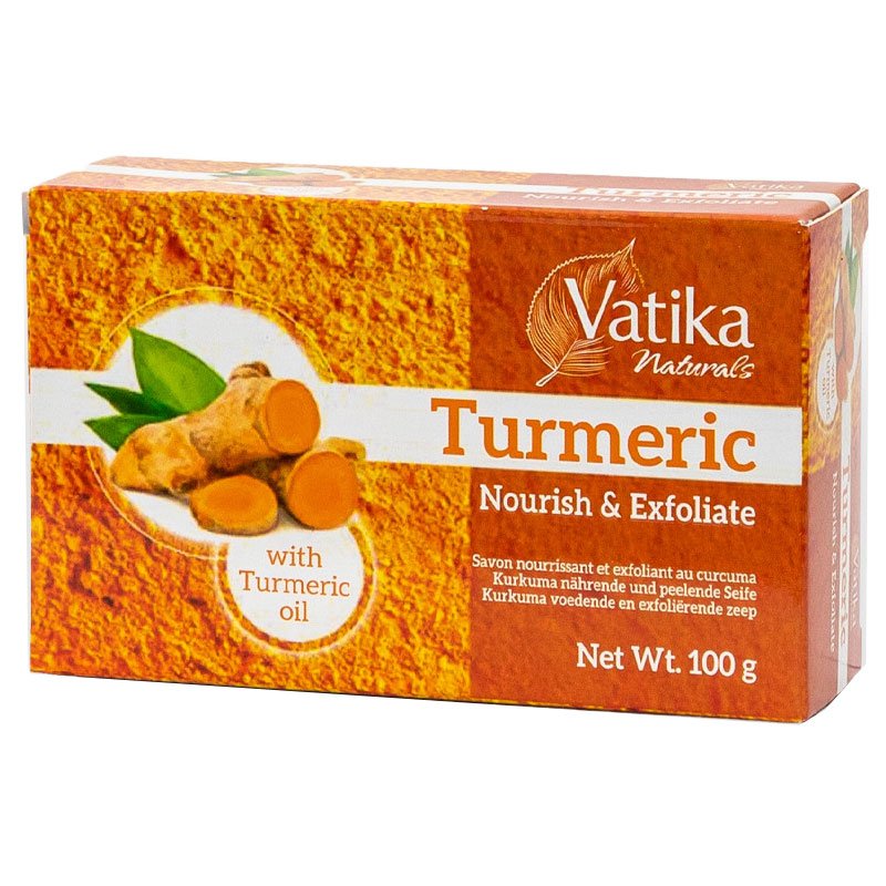 Dabur Vatika Turmeric (kurkuma) szappan - 100g 1 Dabur Vatika Turmeric