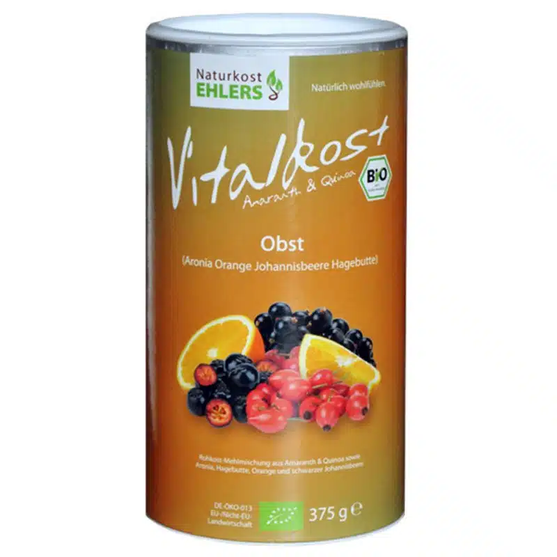 Ehlers Vitalkost Berkenye Narancs Ribizli natív élelmiszer - 375g 1 Ehlers Vitalkost Berkenye Narancs Ribizli