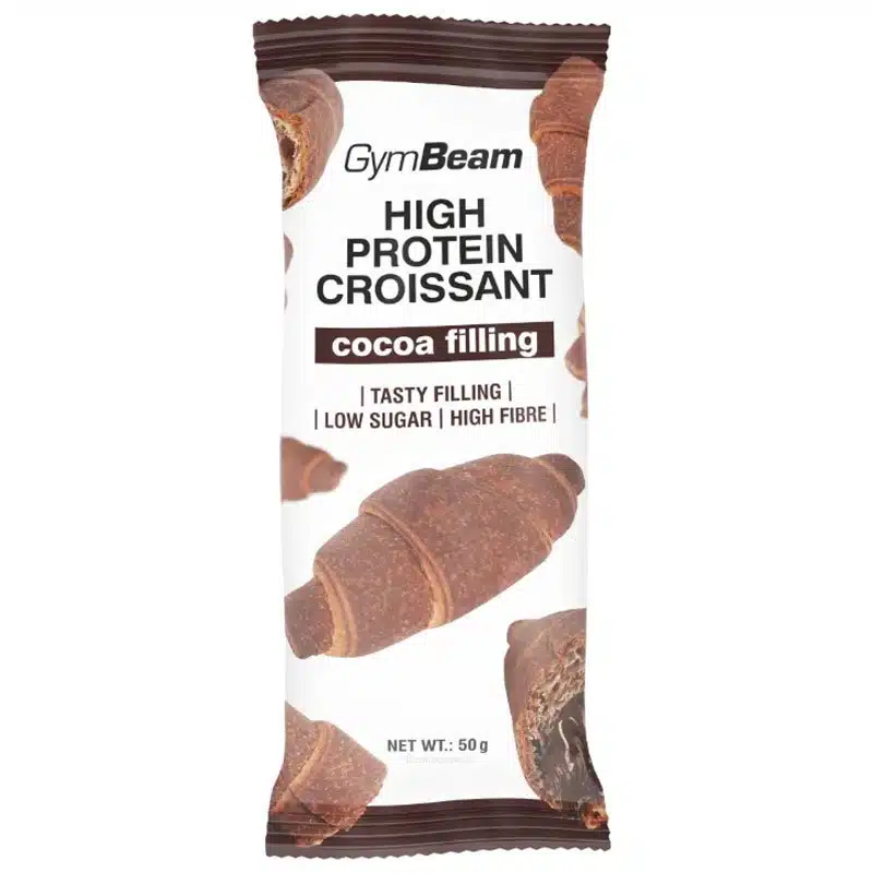 GymBeam Fehérjés Croissant kakaós töltelékkel - 50g 1 GymBeam Fehérjés Croissant