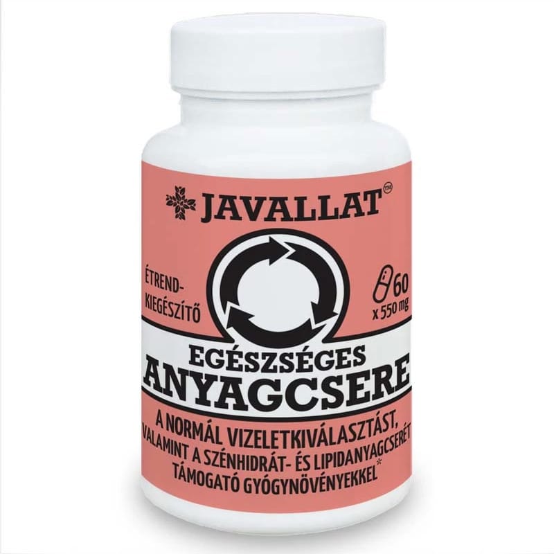 Javallat Egészséges anyagcsere kapszula - 60db 1 Javallat Egészséges anyagcsere