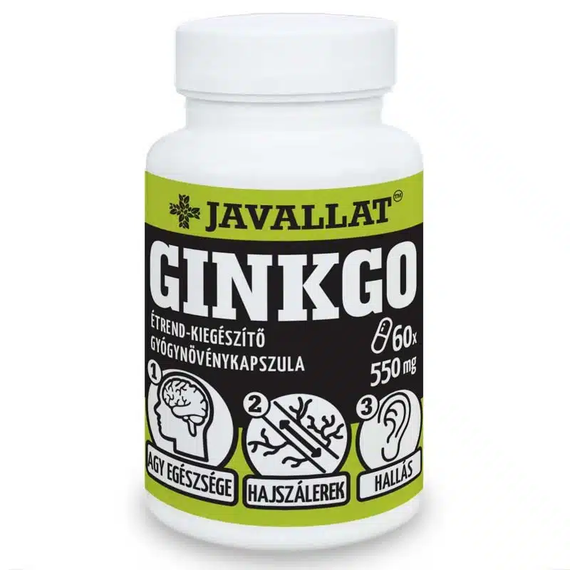 Javallat Ginkgo kapszula - 60db 1 Javallat Ginkgo