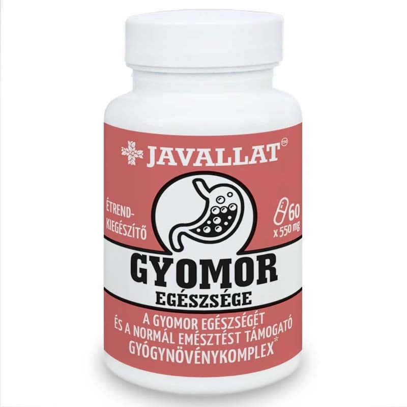 Javallat Gyomor egészsége kapszula - 60db 1 Javallat Gyomor egészsége