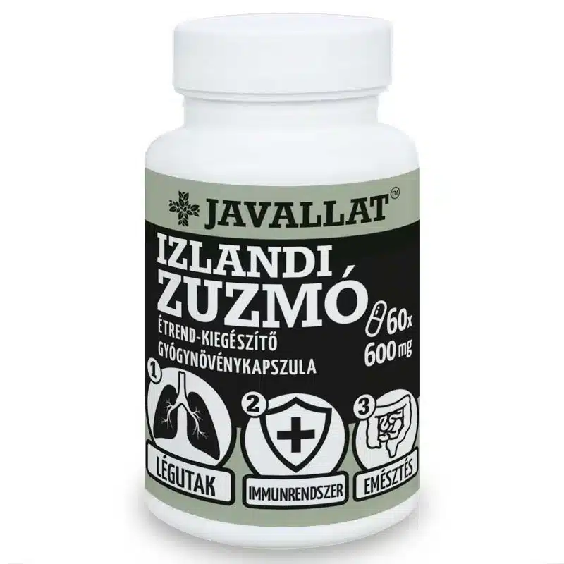 Javallat Izlandi zuzmó kapszula - 60db 1 Javallat Izlandi zuzmó