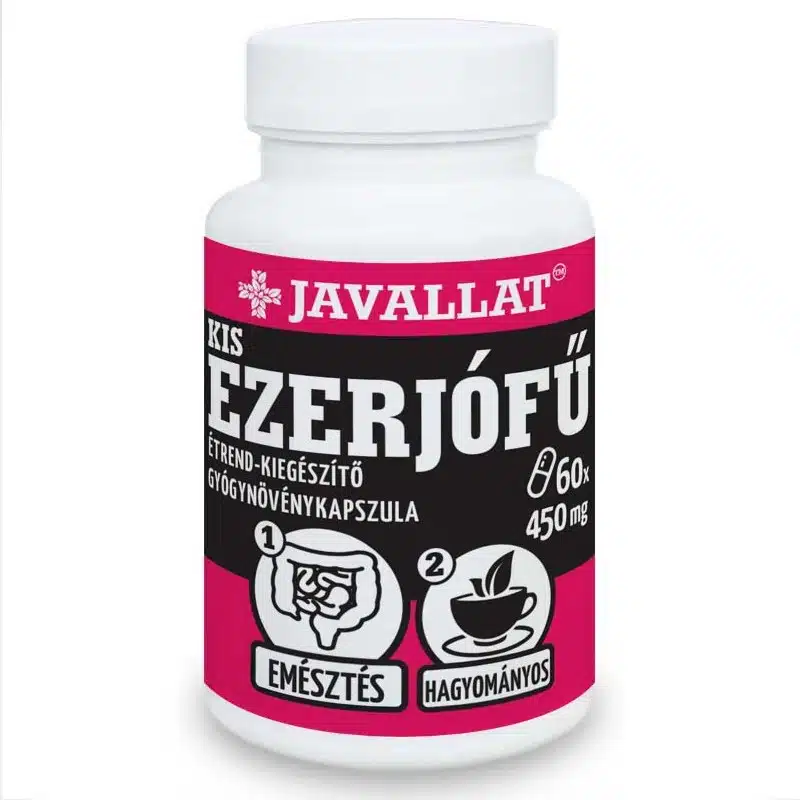 Javallat Kis ezerjófű kapszula - 60db 1 Javallat Kis ezerjófű