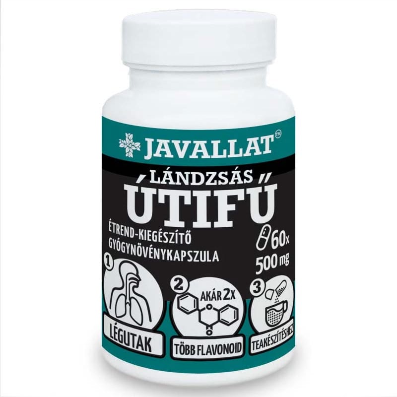 Javallat Lándzsás útifű kapszula - 60db 1 Javallat Lándzsás útifű
