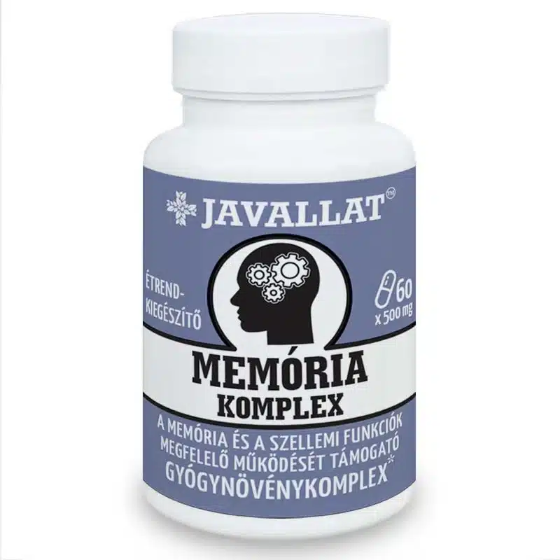 Javallat Memória komplex kapszula - 60db 1 Javallat Memória komplex