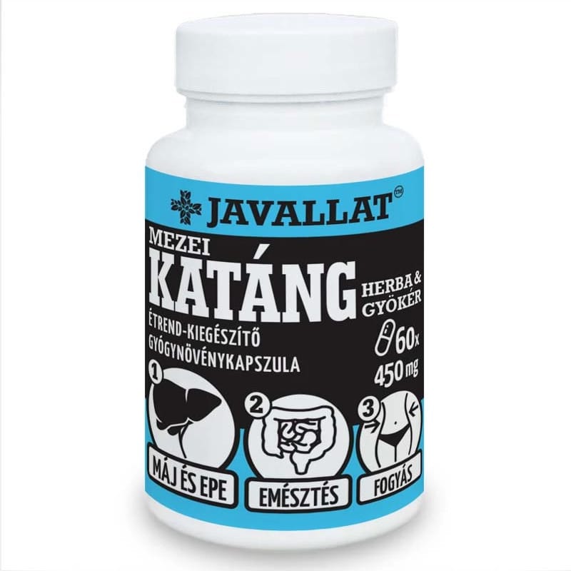Javallat Mezei katáng herba és gyökér kapszula - 60db 1 Javallat Mezei katáng herba és gyökér