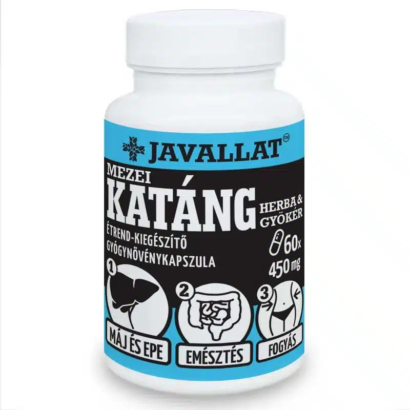 Javallat Mezei katáng herba és gyökér kapszula - 60db 1 Javallat Mezei katáng herba és gyökér