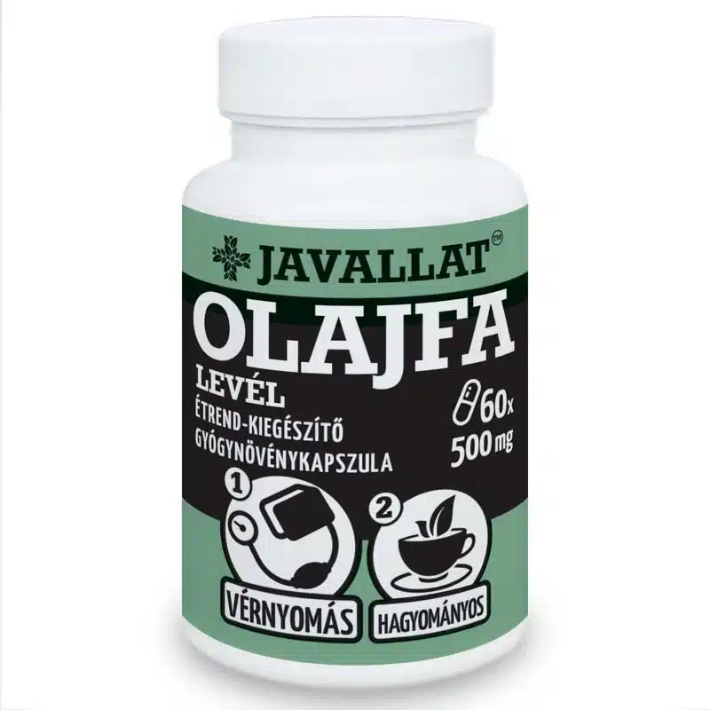 Javallat Olajfa levél kapszula - 60db 1 Javallat Olajfa levél