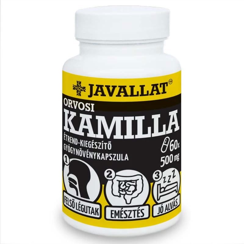 Javallat Orvosi Kamilla kapszula - 60db 1 Javallat Orvosi Kamilla