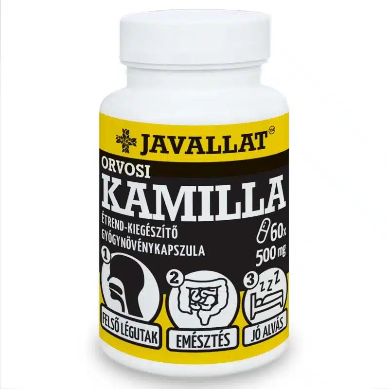Javallat Orvosi Kamilla kapszula - 60db 1 Javallat Orvosi Kamilla