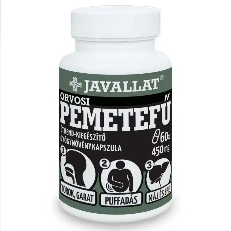 Javallat Orvosi pemetefű kapszula - 60db 1 Javallat Orvosi pemetefű
