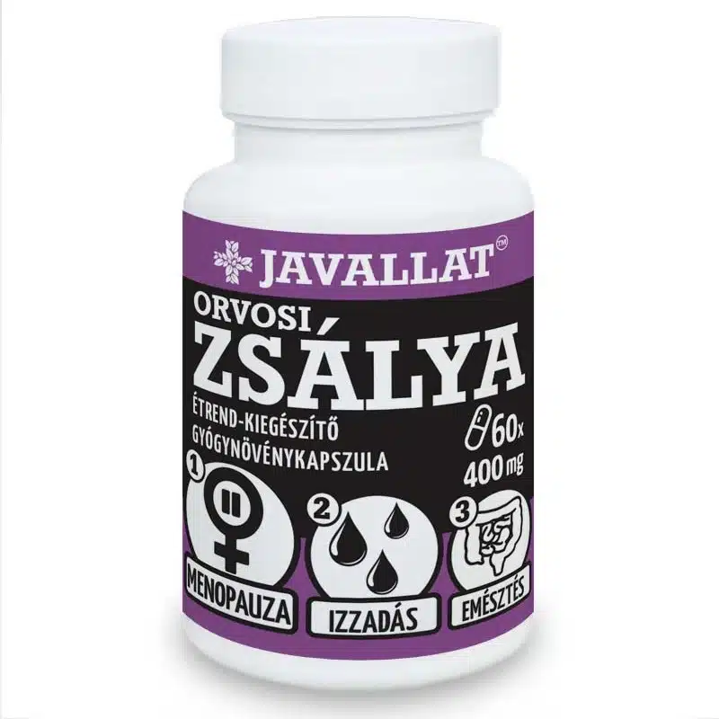 Javallat Orvosi zsálya kapszula - 60db 1 Javallat Orvosi zsálya