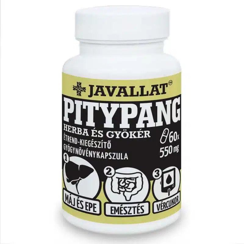Javallat Pitypang herba és gyökér kapszula - 60db 1 Javallat Pitypang herba és gyökér