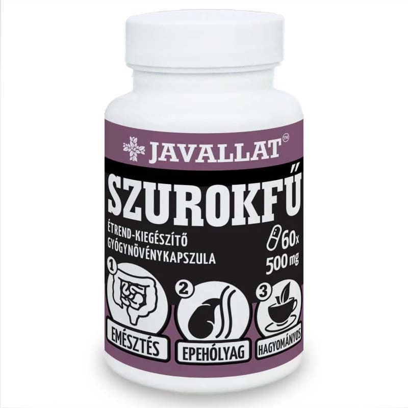 Javallat Szurokfű kapszula - 60db 1 Javallat Szurokfű