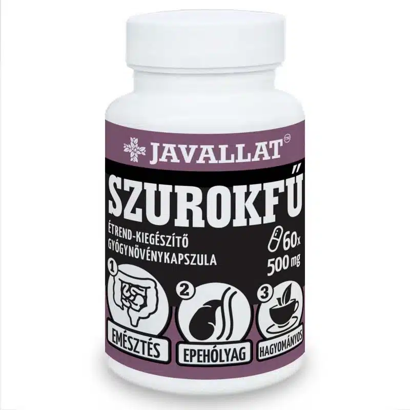 Javallat Szurokfű kapszula - 60db 1 Javallat Szurokfű
